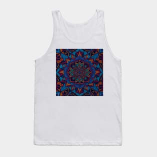 Kaleidoscope of linear patterns Tank Top